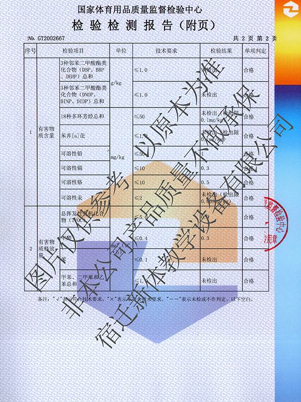 人造草坪檢驗檢測報告_2